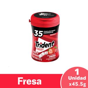 Trident Botella Fresa
