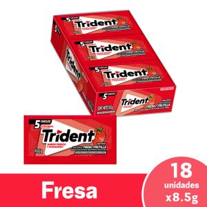 Trident 5s Fresa x18 unds