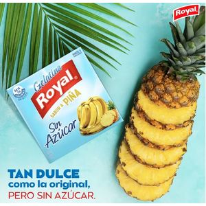 Gelatina Royal Light Piña 10g